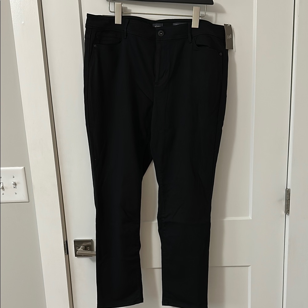 J. Jill Black Skinny Jeans Sleek Fit